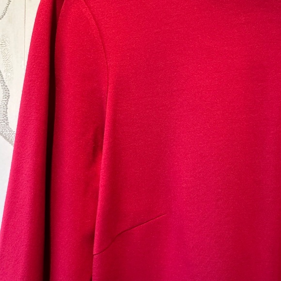 NWT J.McLaughlin Ezra Puff Sleeve Sheath Dress Holiday Red- Small - Picture 5 of 9